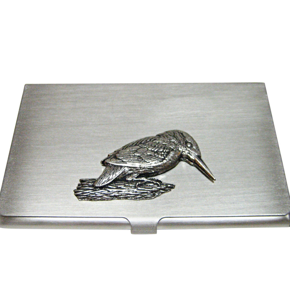 Kingfisher Bird Business Card Holder